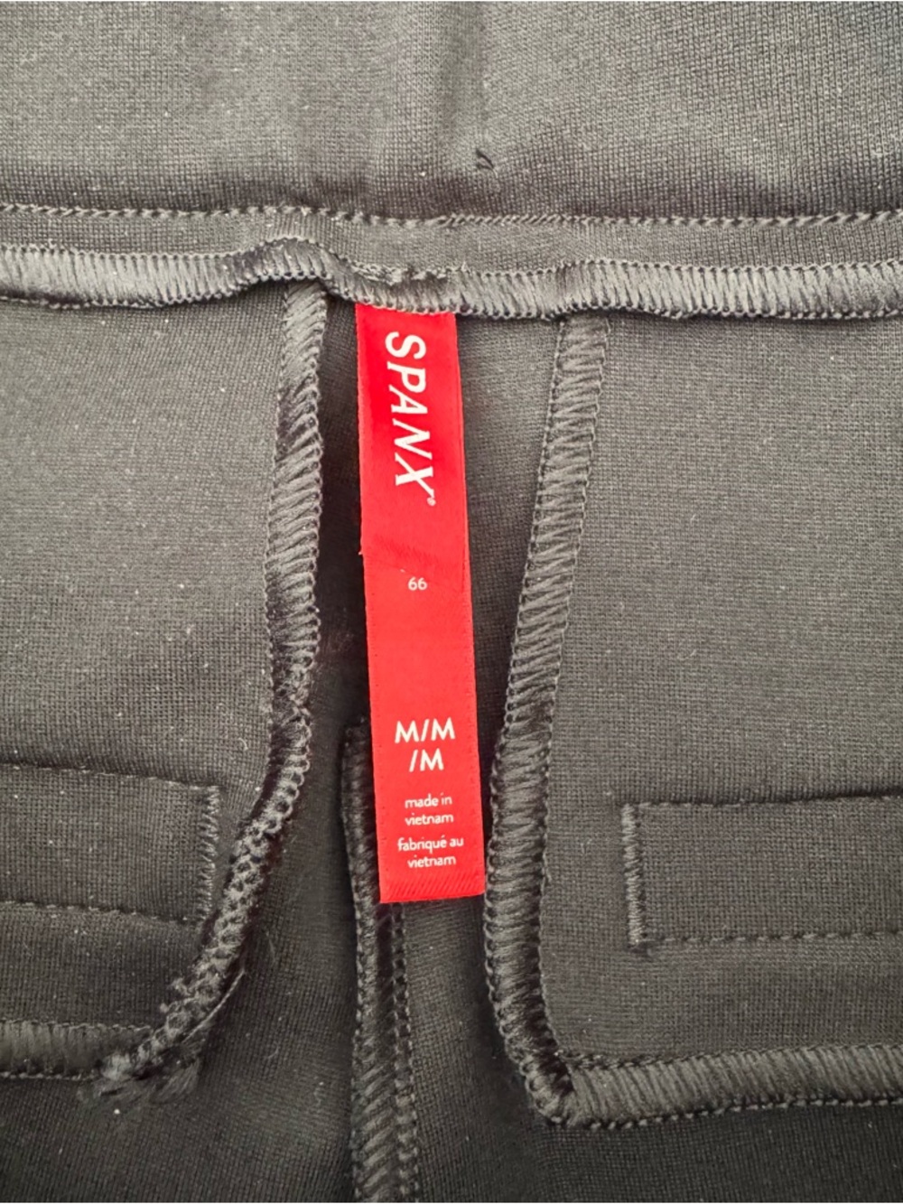 SPANX Black Women's Slim Pull-On Dress Pants - Picture 6 of 9